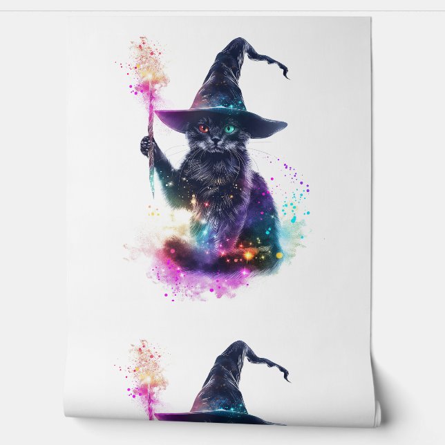 Wizard Cat Magic 壁紙 (ほどく)