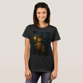 Wizard Cat Weird Funny Halloween Cat Meme  Tシャツ (正面フル)