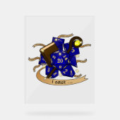 Wizard Dice Design アクリルサイン (正面)