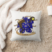 Wizard Dice Design クッション (ブランケット)