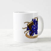 Wizard Dice Design ジャンボコーヒーマグカップ (正面右)