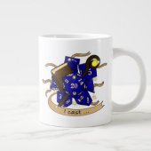 Wizard Dice Design ジャンボコーヒーマグカップ (右)