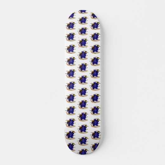 Wizard Dice Design スケートボード (正面)