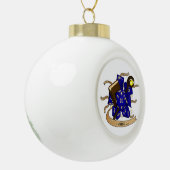 Wizard Dice Design セラミックボールオーナメント (左)