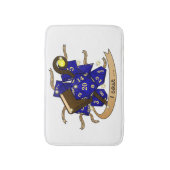 Wizard Dice Design バスマット (正面縦)