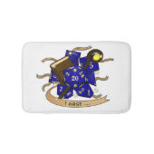 Wizard Dice Design バスマット (正面)
