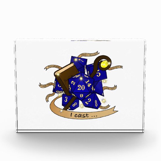 Wizard Dice Design フォトブロック (正面)