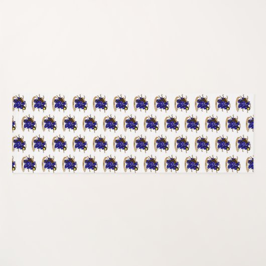 Wizard Dice Design ヨガマット (正面(横))