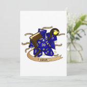 Wizard Dice Design 案内状 (スタンド正面)