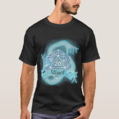Wizard Dungeons and Dragons dice Tシャツ (正面)