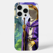 "Wizard Gecko – Retro Anime Medieval Magic Case-Mate iPhoneケース (裏面)