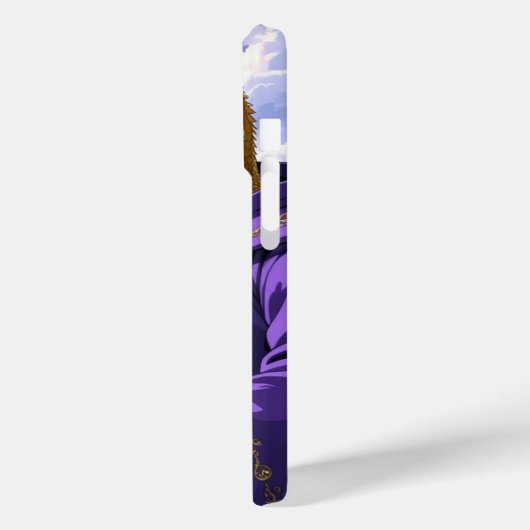 "Wizard Gecko – Retro Anime Medieval Magic Case-Mate iPhoneケース (裏面 / 左)