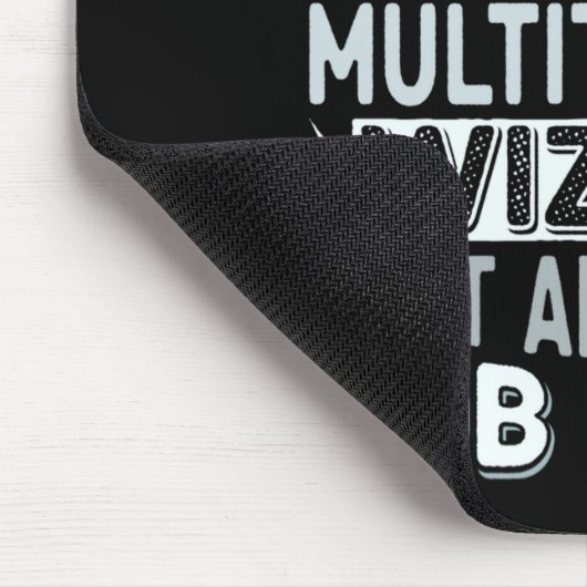 Wizard Job Title Quote - Funny Attache Long Sleeve マウスパッド (コーナー)