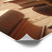 Wizard Kitten – Cute Magical Cat Poster Art ポスター (角)