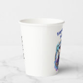 Wizard Mage Magic Anime Chibi Gamer Birthday 紙コップ (右)