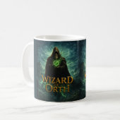 Wizard of Orth Logo Mug コーヒーマグカップ (正面左)