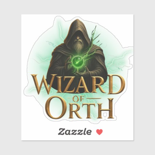 Wizard of Orth Logo Sticker – Magical Emblem シール (シート)