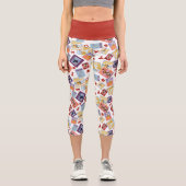 Wizard of Oz™ Character Print Toss Pattern カプリレギンス (正面)