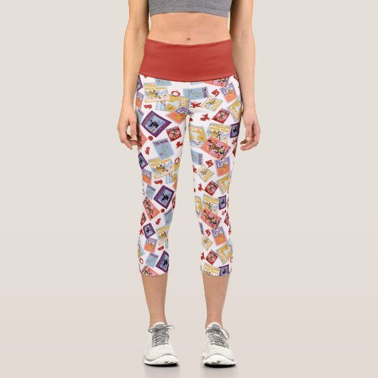 Wizard of Oz™ Character Print Toss Pattern カプリレギンス (正面)