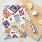 Wizard of Oz™ Character Print Toss Pattern キッチンタオル (四つ折り)