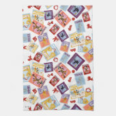 Wizard of Oz™ Character Print Toss Pattern キッチンタオル (縦)