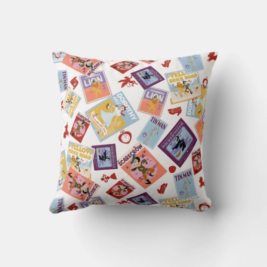 Wizard of Oz™ Character Print Toss Pattern クッション (裏面)