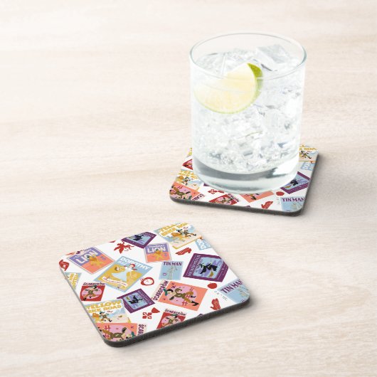 Wizard of Oz™ Character Print Toss Pattern コースター (右側)