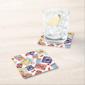 Wizard of Oz™ Character Print Toss Pattern スクエアペーパーコースター (インサイチュ)