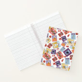 Wizard of Oz™ Character Print Toss Pattern ノートブック (内部)