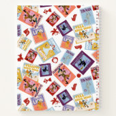 Wizard of Oz™ Character Print Toss Pattern ノートブック (裏面)