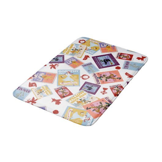 Wizard of Oz™ Character Print Toss Pattern バスマット (アングル)