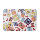 Wizard of Oz™ Character Print Toss Pattern バスマット (正面)