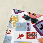 Wizard of Oz™ Character Print Toss Pattern ビーチタオル (インサイチュ)