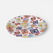 Wizard of Oz™ Character Print Toss Pattern ペーパープレート (アングル)