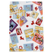 Wizard of Oz™ Character Print Toss Pattern ミディアムペーパーバッグ (裏面)