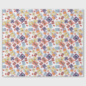 Wizard of Oz™ Character Print Toss Pattern ラッピングペーパー (フラット)