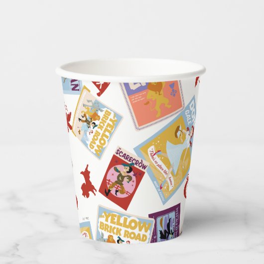 Wizard of Oz™ Character Print Toss Pattern 紙コップ (正面)