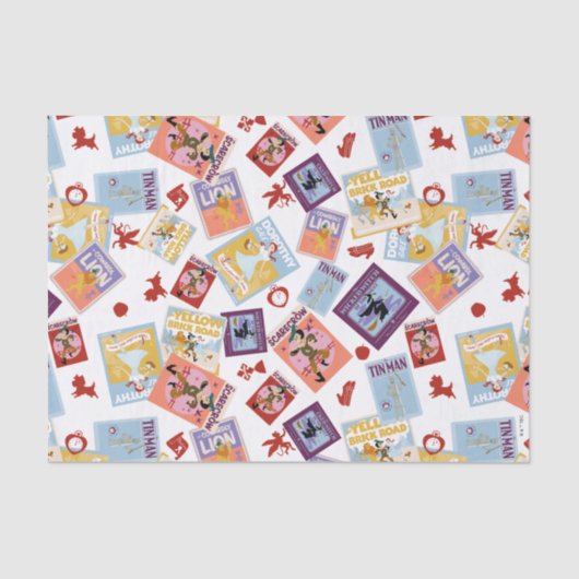 Wizard of Oz™ Character Print Toss Pattern 薄葉紙 (正面)
