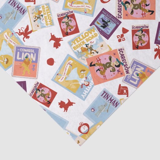 Wizard of Oz™ Character Print Toss Pattern 薄葉紙 (詳細)