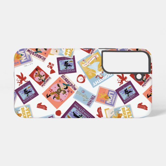 Wizard of Oz™ Character Print Toss Pattern Samsung Galaxyケース (裏面横)