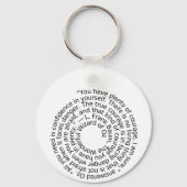 Wizard of Oz courage quote keychain キーホルダー (正面)