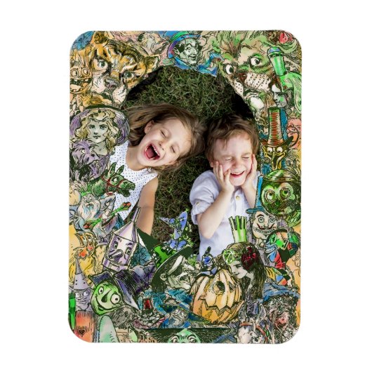 WIZARD OF OZ MAGNET FRAME + YOUR KIDS' PHOTO! マグネット (縦)