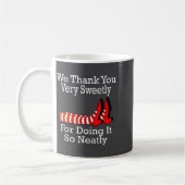 Wizard Of Oz - We Thank You Very Sweetly コーヒーマグカップ (左)