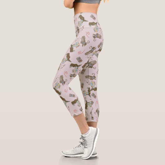 Wizard of Oz™ Wicked Witch™ Crystal Ball Pattern カプリレギンス (左)