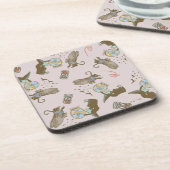 Wizard of Oz™ Wicked Witch™ Crystal Ball Pattern コースター (左側)