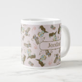 Wizard of Oz™ Wicked Witch™ Crystal Ball Pattern ジャンボコーヒーマグカップ (正面右)