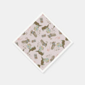 Wizard of Oz™ Wicked Witch™ Crystal Ball Pattern スタンダードカクテルナプキン (角)