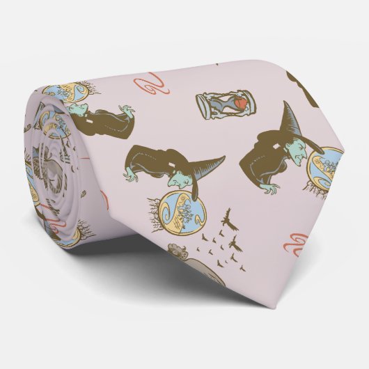 Wizard of Oz™ Wicked Witch™ Crystal Ball Pattern ネクタイ (ロール)