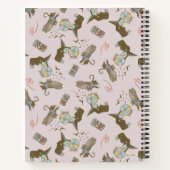 Wizard of Oz™ Wicked Witch™ Crystal Ball Pattern ノートブック (裏面)