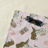 Wizard of Oz™ Wicked Witch™ Crystal Ball Pattern ビーチタオル (インサイチュ)